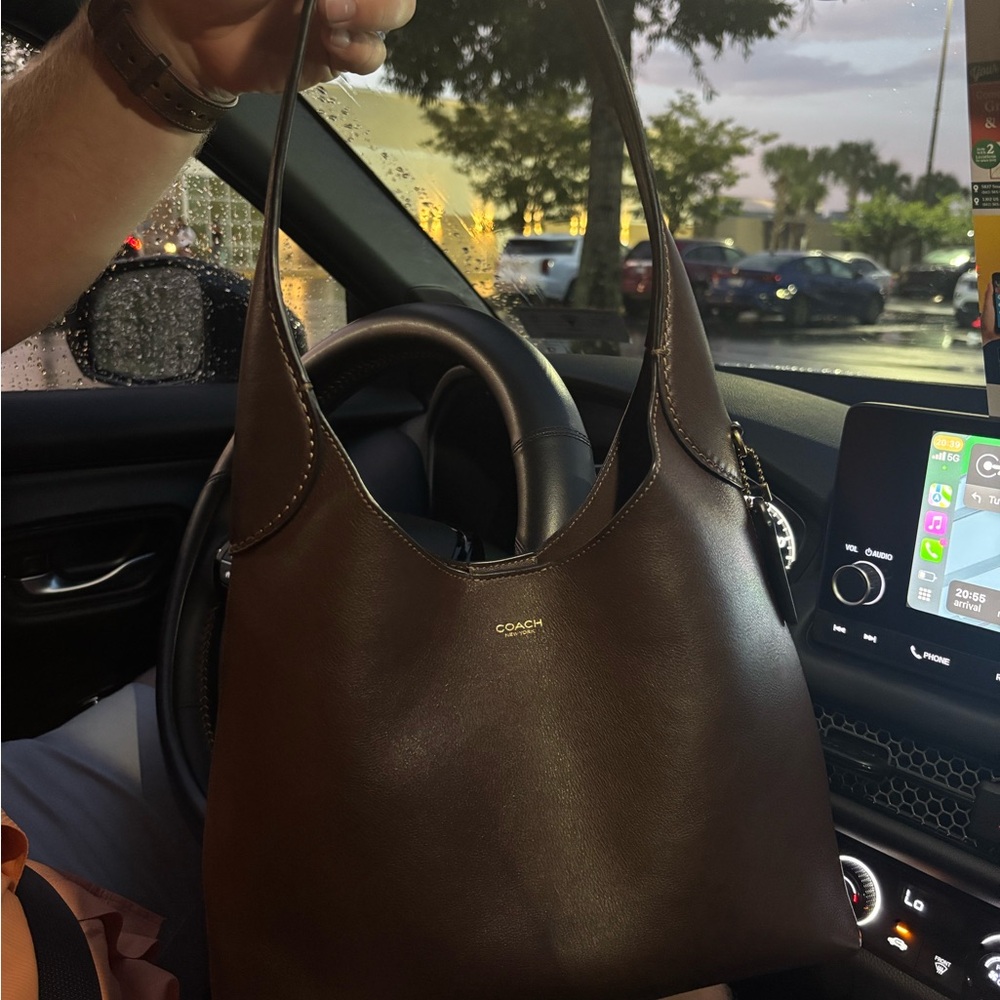 Coach Brown Classic Shoulder Bag